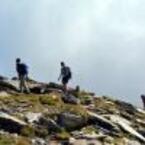 Arrivo in cima al Pizzo Vogorno, a 2442m di quota.