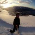Selfie a Cimetta, Lago Maggiore sullo sfondo.