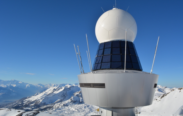 Radar météo Plaine Morte Valais