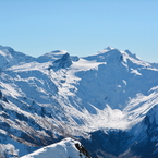 Val Scaradra, sullo sfondo l'Adula.