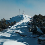 Arrivo in cima.