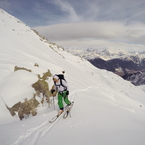 Arrivo al Passo Sassello.