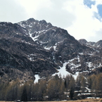 Il versante nord del Camoghè, visto dalla Corte di Campo.