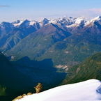 Vista su Biasca.