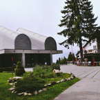 Stazione superiore della cabina.