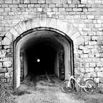 Tunnel sotto il Cadolcia.