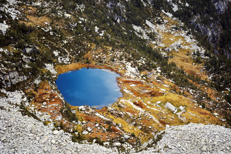 Laghetto e capanna di Starlaresc