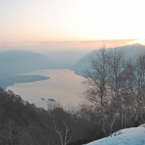 Primo mattino sul Lago Maggiore.