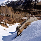 La parte bassa della valletta del Rì di Ganna Rossa.