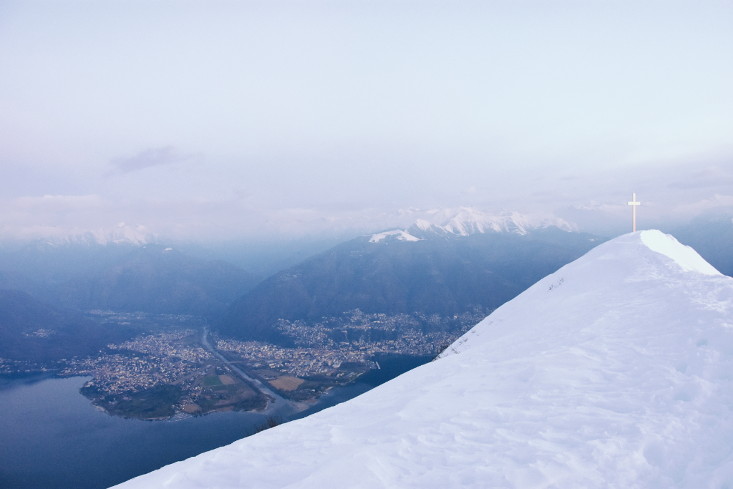 Locarnese visto dal Monte Gambarogno