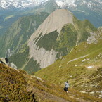 In salita, Alpe di Starlarescio.