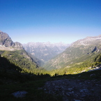 Vista sull'altro lato della Verzasca.