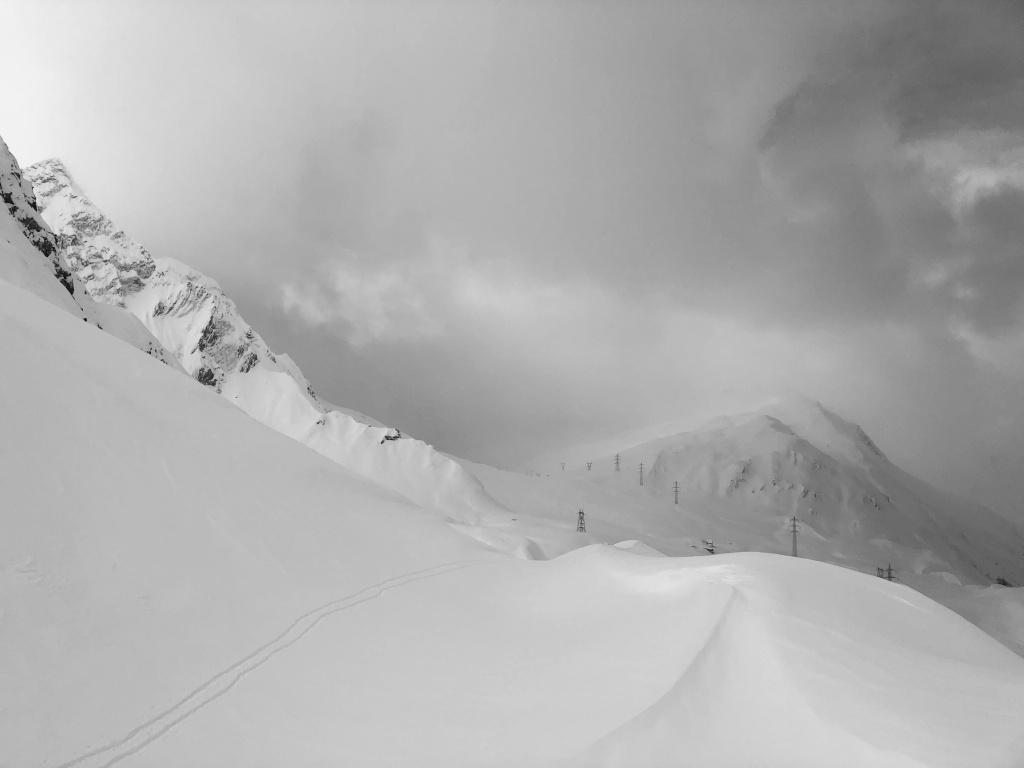 Vista verso il Passo San Giacomo