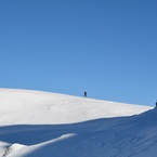 Verso la cima.