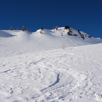 Discesa verso Campo Solario. 