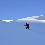 Simone in salita.