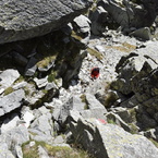 Canalino prima della cima.