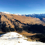 Vista verso Döttra e Croce Portera.