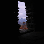 Porta con vista sul Poncione d'Alnasca.