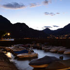 La punta, l'estremità dove i tre rami del Lago di Como si uniscono.