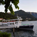 Battello della navigazione Lago di Como.