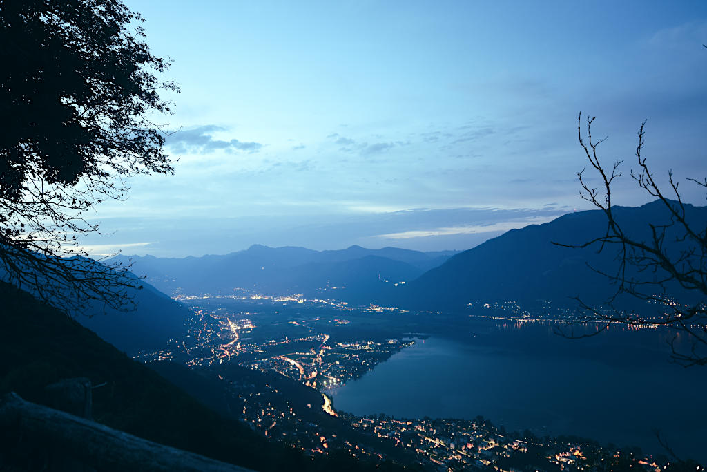 Alba sul Piano di Magadino