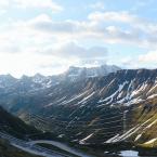 Atmosfera mattutina sulla Nufenen.