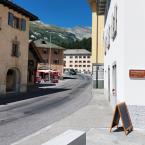 A San Bernardino (villaggio) mi fermo per pranzo.