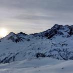 Vista sul Passo San Giacomo.