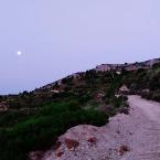 Corsa in salita seguendo la Luna.