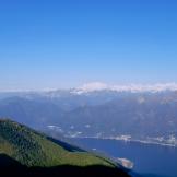 Vista sul Monte Rosa.