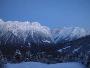 Prima neve nell'alto Ticino.